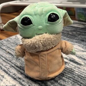 Green and Tan Plush Toy